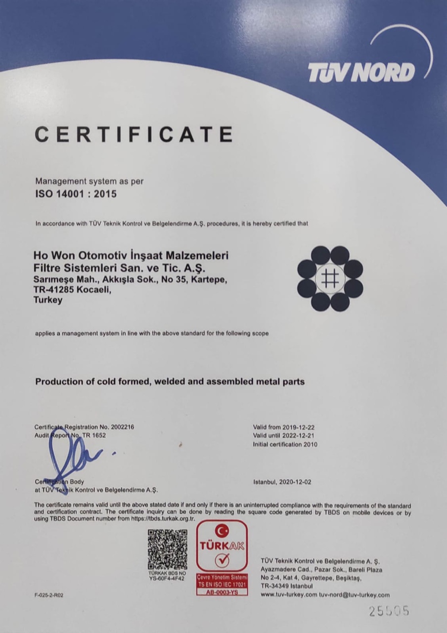 ISO 14001 : 2015